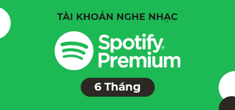 Tài khoản nghe nhạc Spotify Premium (6 tháng)